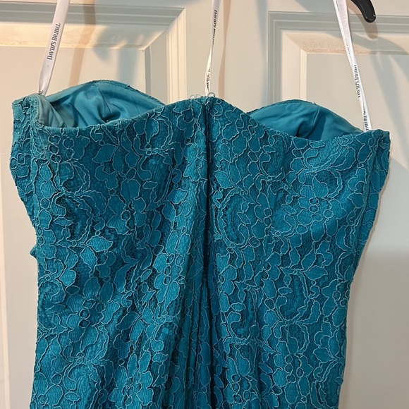 David’s bridal bridesmaid oasis blue - Picture 5 of 5